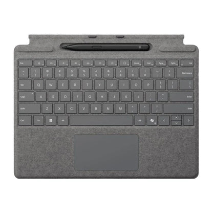 Microsoft Surface Pro Type Cover with Copilot Key and Slim Pen 2 - Platinum